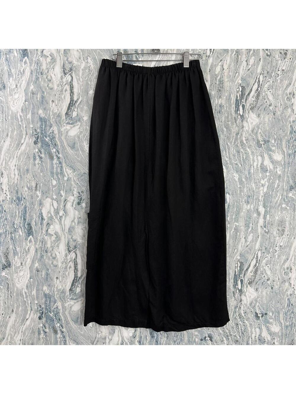 Designer Bodil Boho Black Maxi Skirt (S) - Picture 7 of 7